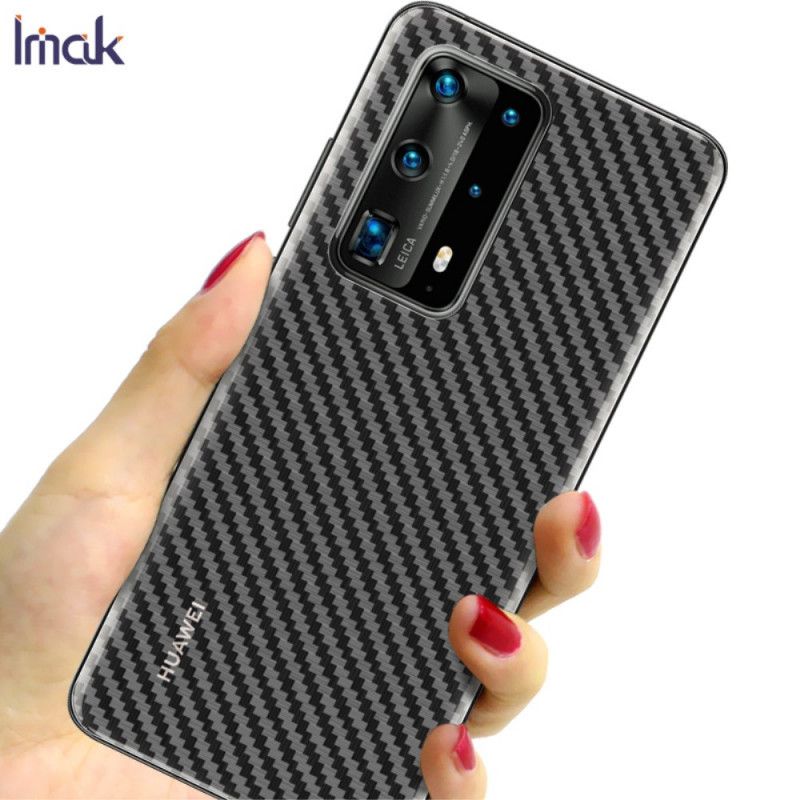 Film Arrière Pour Huawei P40 Pro Style Carbone Imak