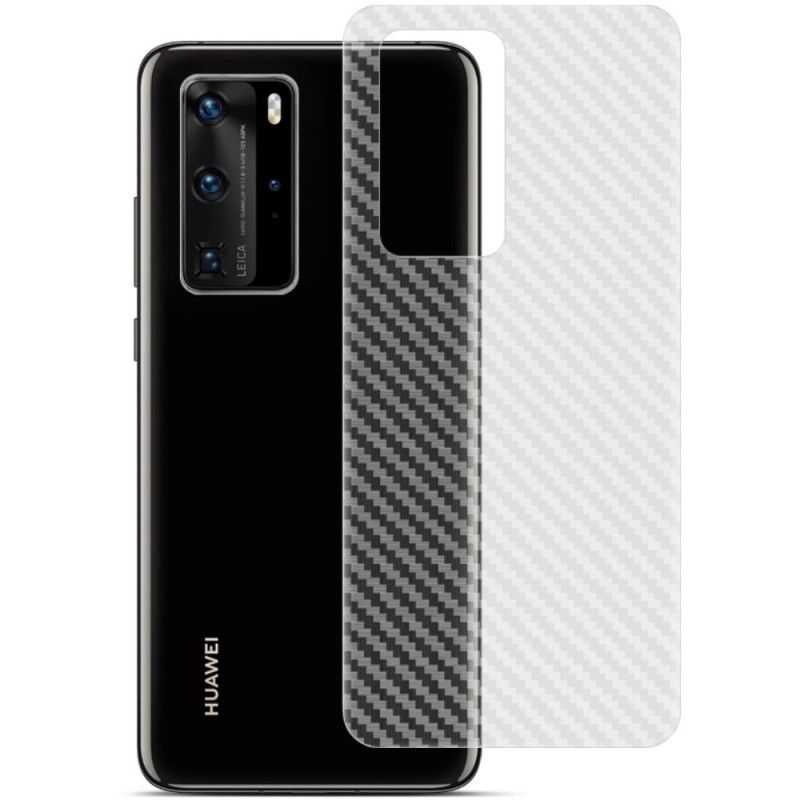 Film Arrière Pour Huawei P40 Style Carbone Imak