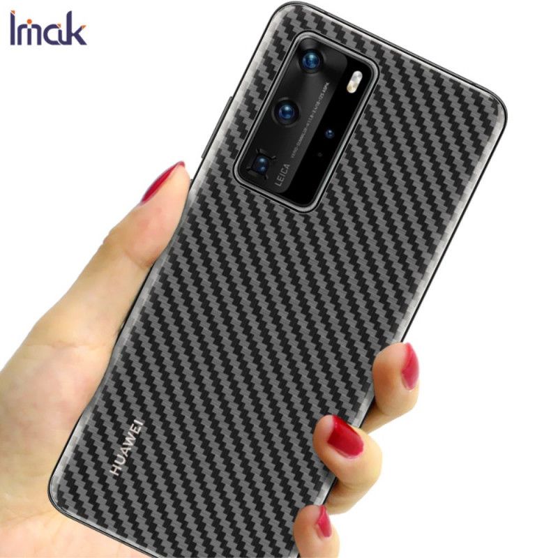 Film Arrière Pour Huawei P40 Style Carbone Imak