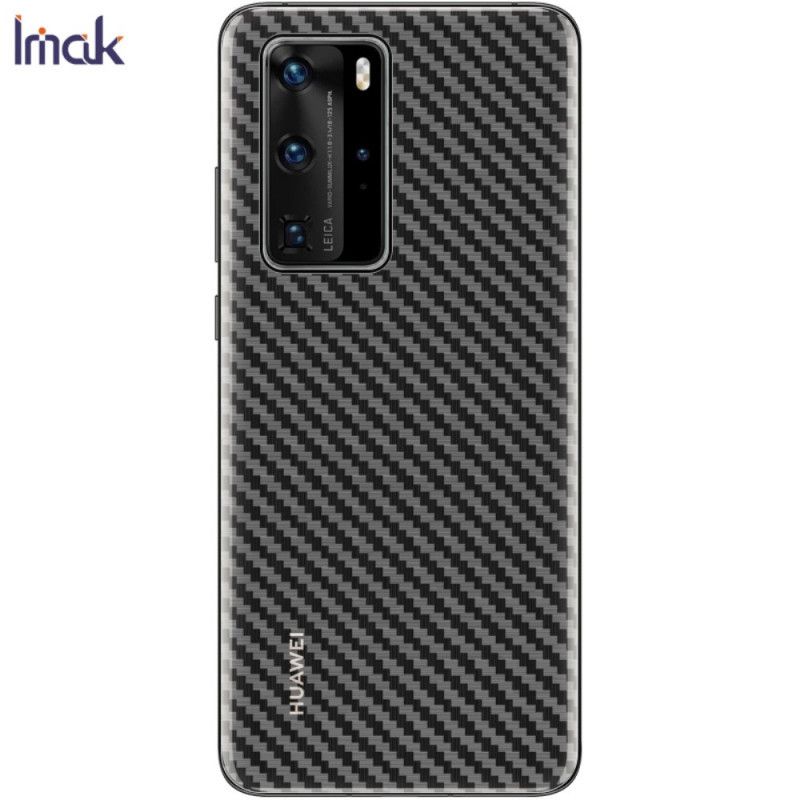 Film Arrière Pour Huawei P40 Style Carbone Imak