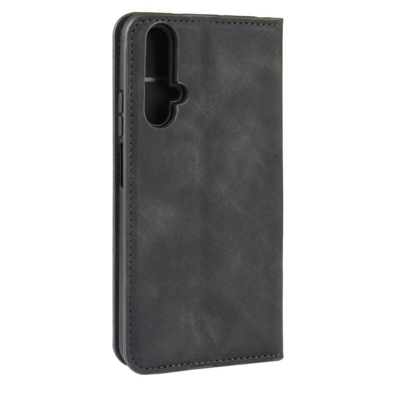 Flip Cover Honor 20 / Huawei Nova 5t Effet Cuir Chic