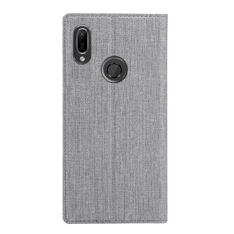 Flip Cover Honor 8a / Huawei Y6 2019 Texturée Vili Dmx