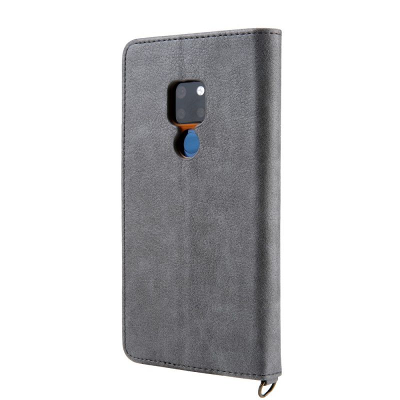 Flip Cover Huawei Mate 20 Effet Cuir Multi-cartes Cmai2