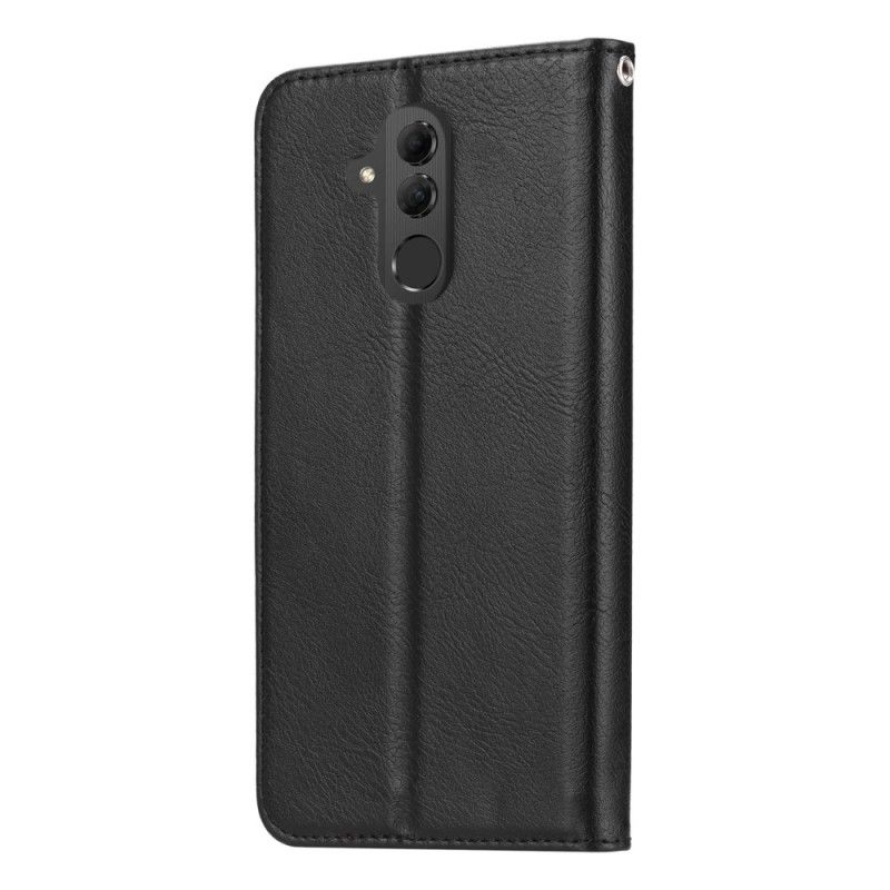 Flip Cover Huawei Mate 20 Lite Simili Cuir Porte-cartes