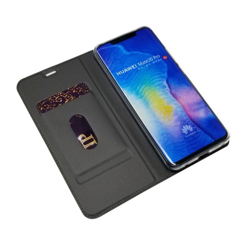 Flip Cover Huawei Mate 20 Pro Effet Cuir Porte-carte