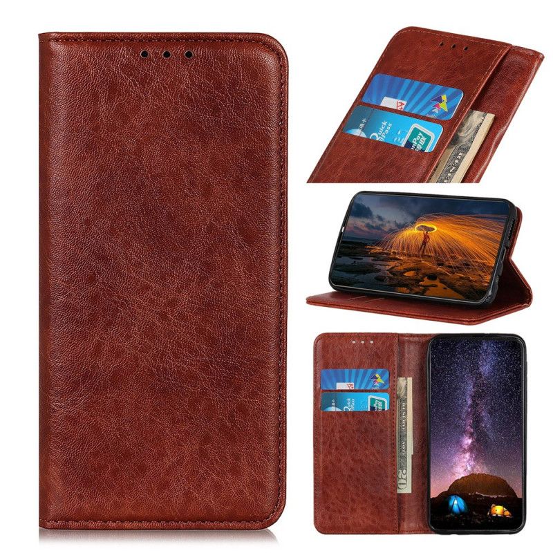 Flip Cover Huawei Mate 30 Pro Premium Simili Cuir Coutures