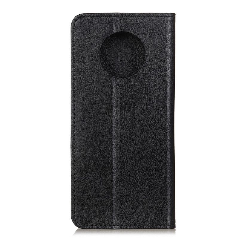 Flip Cover Huawei Mate 40 Pro Cuir Litchi Fendu Simple