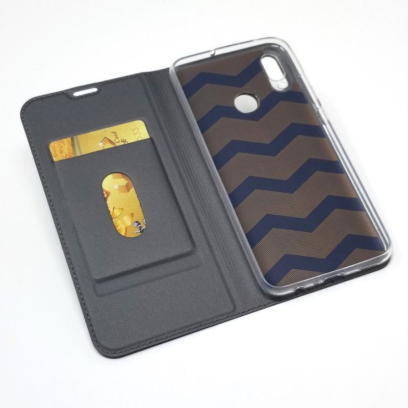 Flip Cover Huawei P Smart 2019 Effet Cuir Porte-carte