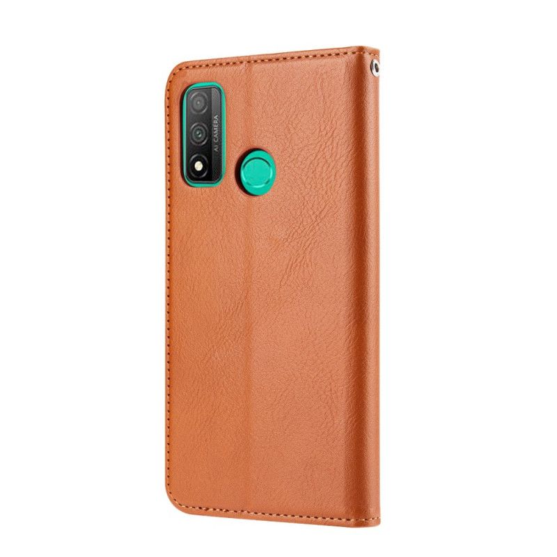 Flip Cover Huawei P Smart 2020 Simili Cuir Porte-cartes