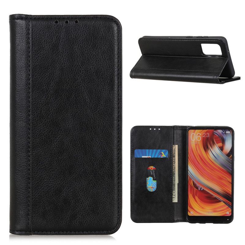 Flip Cover Huawei P Smart 2021 Cuir Litchi Fendu Coloré