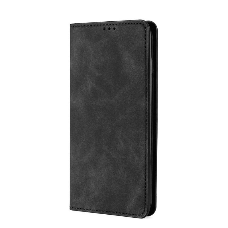 Flip Cover Huawei P Smart 2021 Effet Cuir Douceur Soie