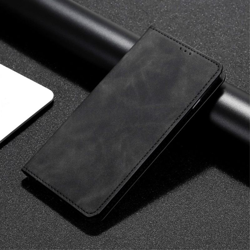 Flip Cover Huawei P Smart 2021 Effet Cuir Douceur Soie