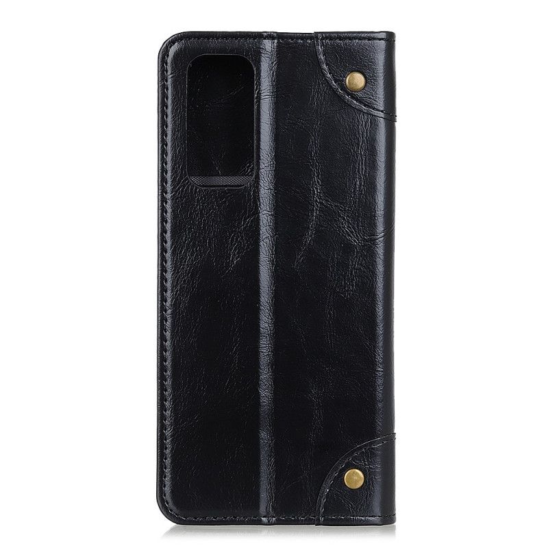 Flip Cover Huawei P Smart 2021 Style Cuir Nappa