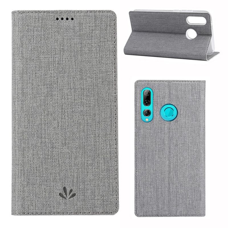 Flip Cover Huawei P Smart Plus 2019 Texturée Vili Dmx