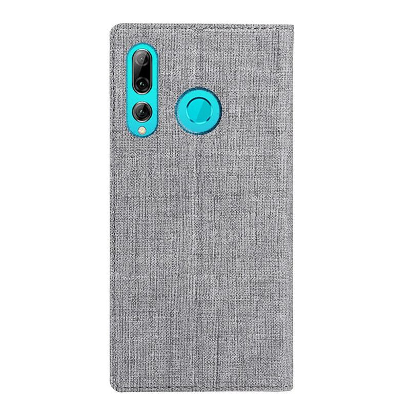 Flip Cover Huawei P Smart Plus 2019 Texturée Vili Dmx