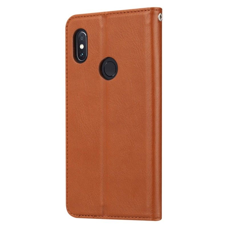 Flip Cover Huawei P Smart Plus Simili Cuir Porte-cartes