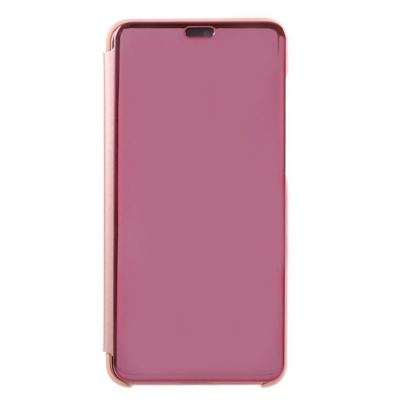 Flip Cover Huawei P20 Pro Miroir Et Effet Cuir