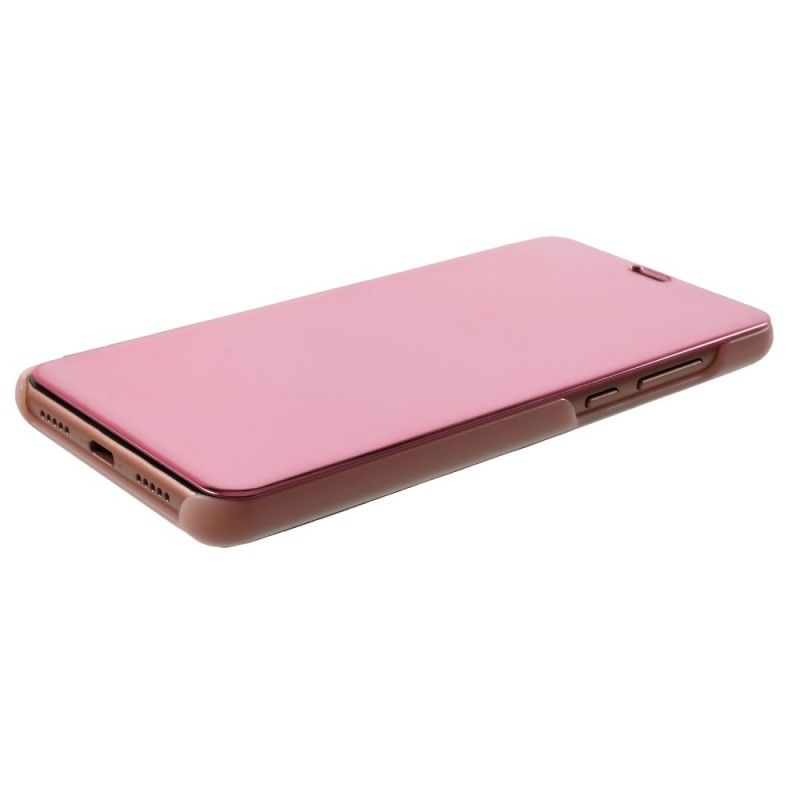 Flip Cover Huawei P20 Pro Miroir Et Effet Cuir