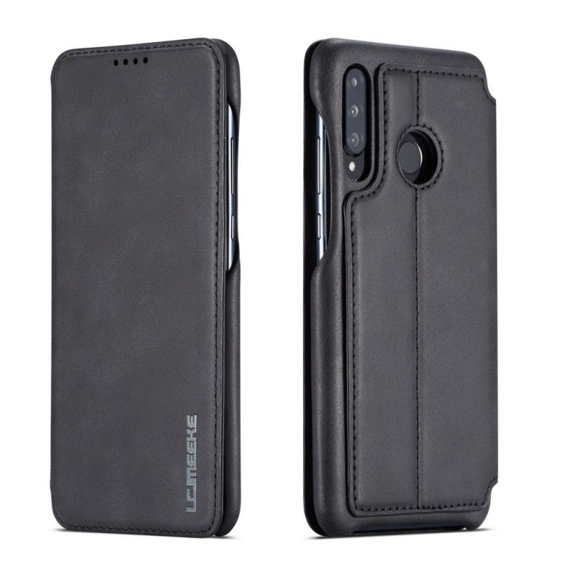 Flip Cover Huawei P30 Lite Lc.imeeke Effet Cuir