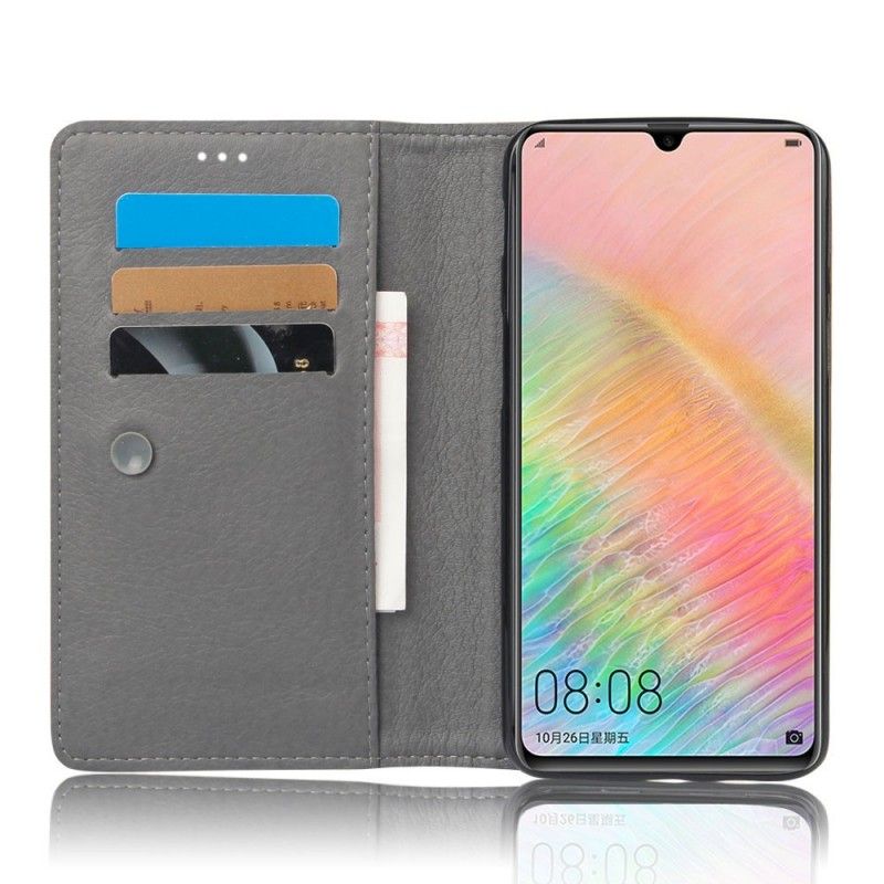 Flip Cover Huawei P30 Pro Effet Cuir