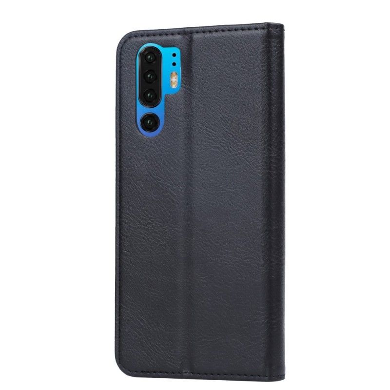 Flip Cover Huawei P30 Pro Simili Cuir Porte-cartes