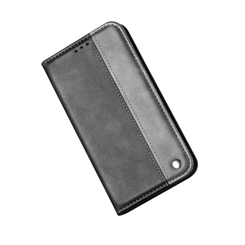 Flip Cover Huawei P40 Bicolore Effet Cuir