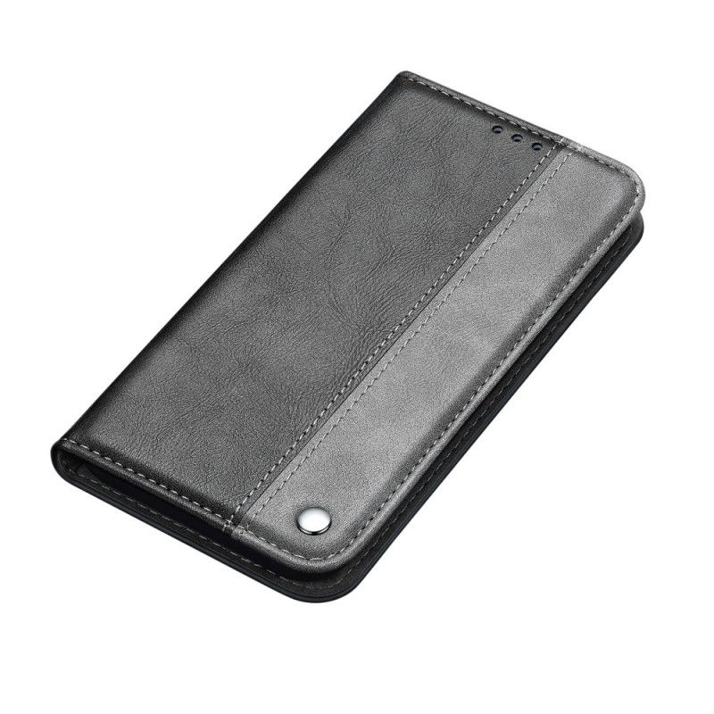 Flip Cover Huawei P40 Bicolore Effet Cuir