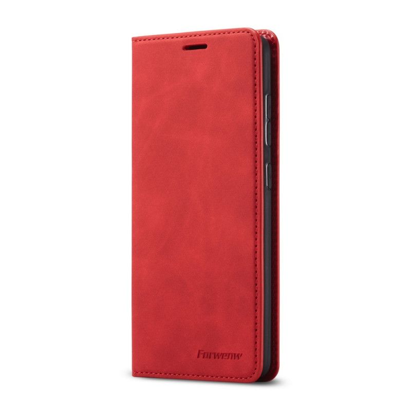 Flip Cover Huawei P40 Effet Cuir Forwenw