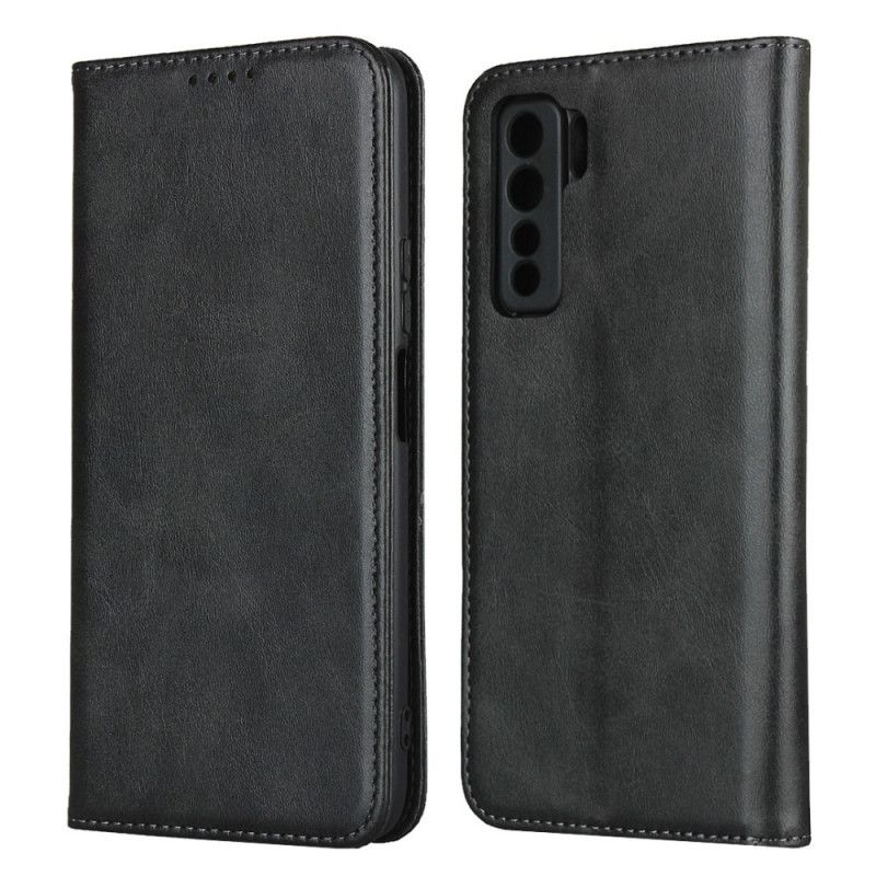 Flip Cover Huawei P40 Lite 5g Cuir Véritable