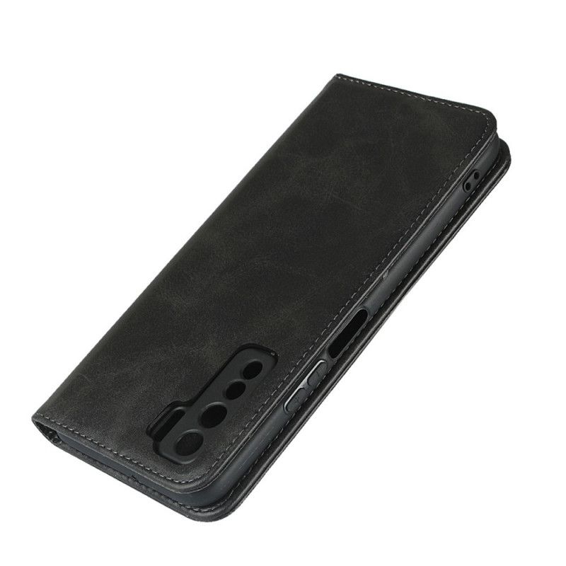 Flip Cover Huawei P40 Lite 5g Cuir Véritable