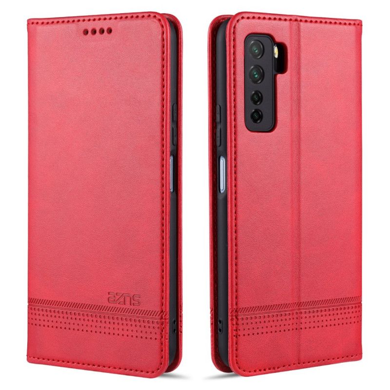 Flip Cover Huawei P40 Lite 5g Style Cuir Azns