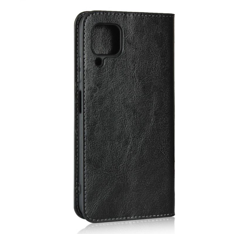 Flip Cover Huawei P40 Lite Cuir Véritable