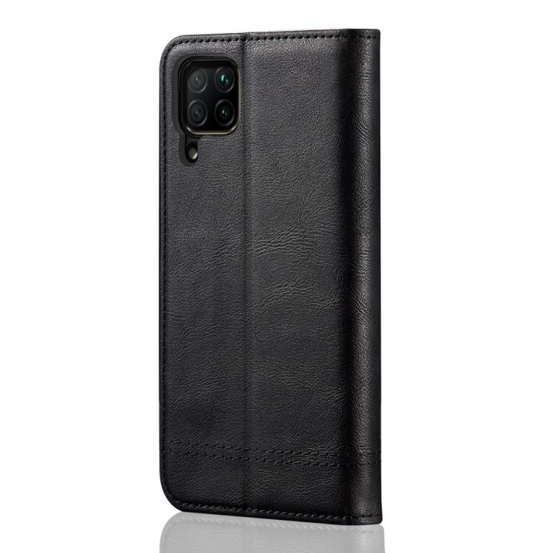 Flip Cover Huawei P40 Lite Effet Cuir Coutures