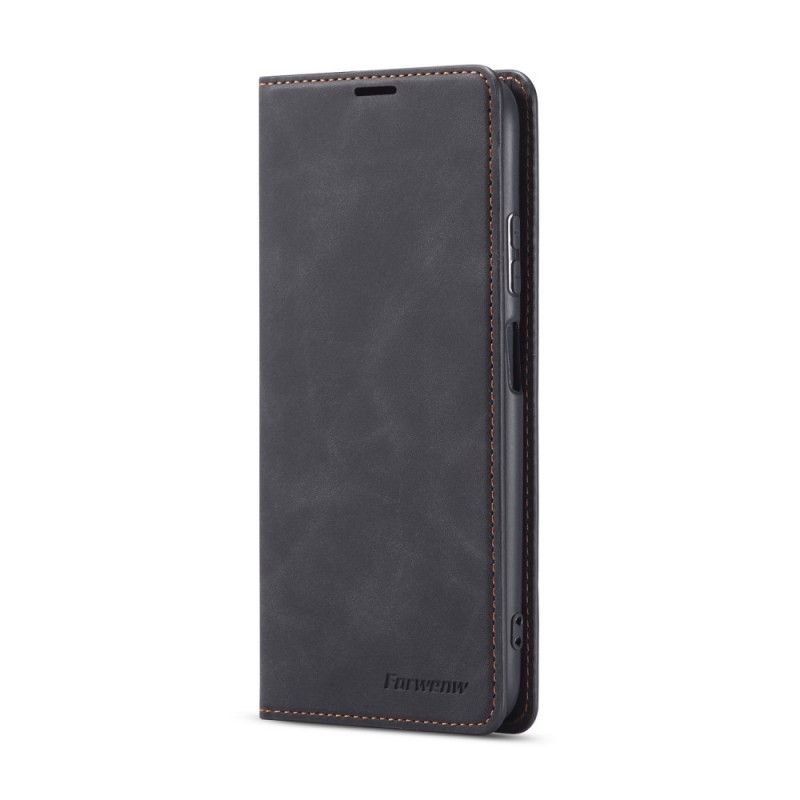 Flip Cover Huawei P40 Lite Effet Cuir Forwenw