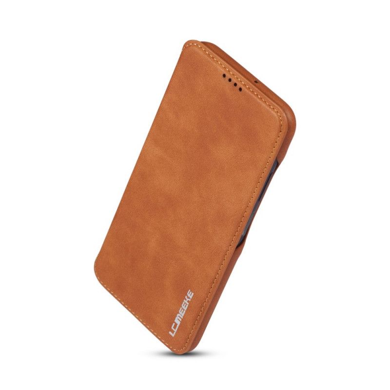 Flip Cover Huawei P40 Lite Lc.imeeke Effet Cuir