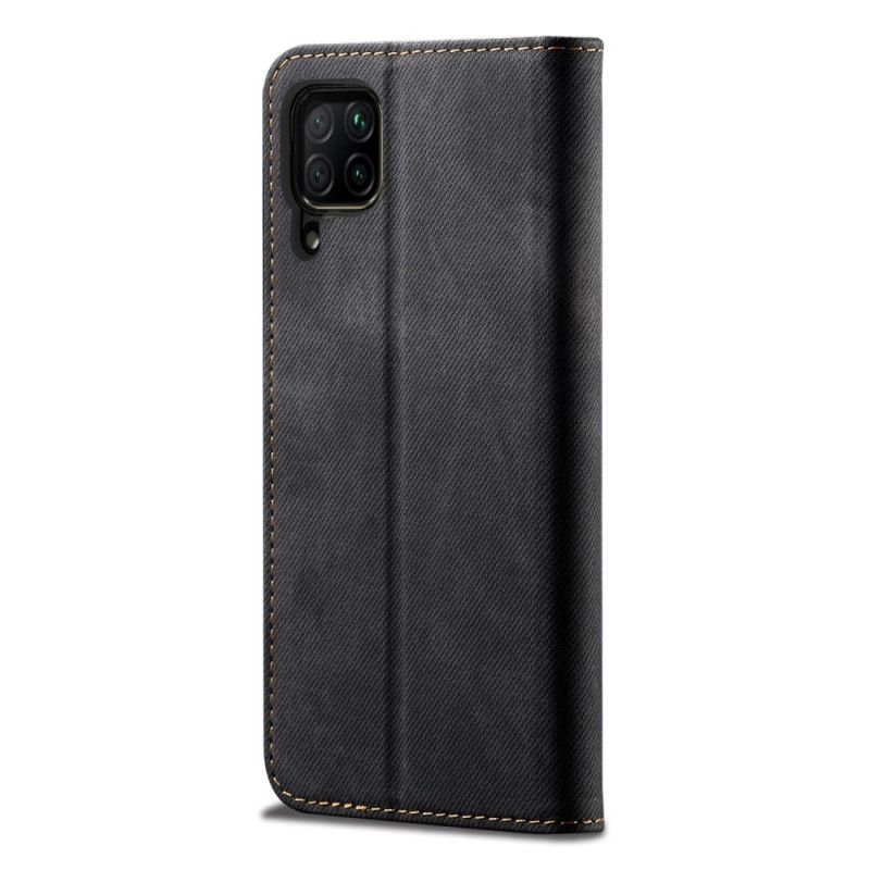 Flip Cover Huawei P40 Lite Simili Cuir Texture Jeans