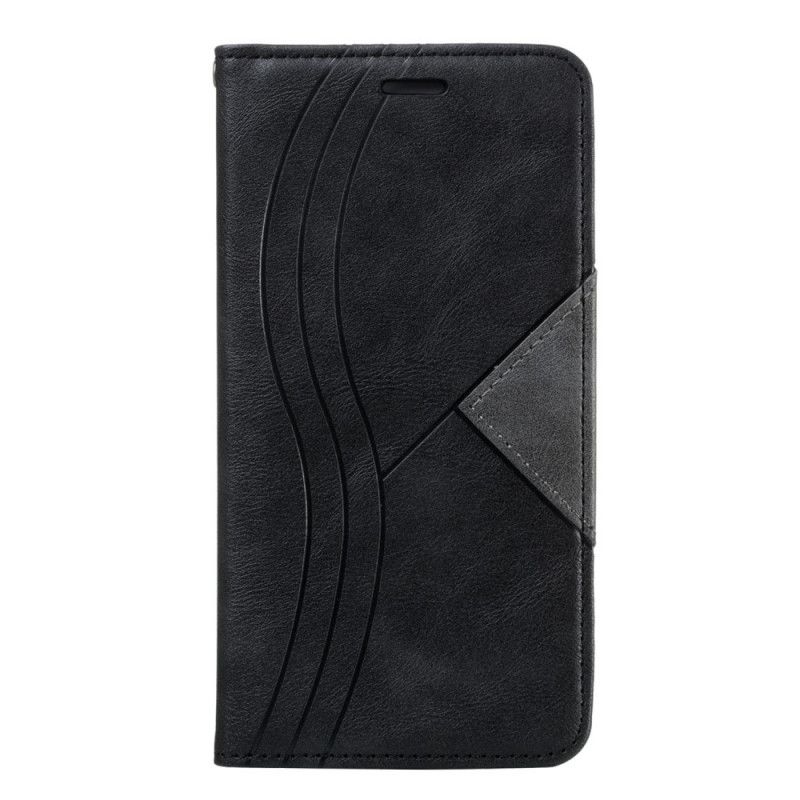 Flip Cover Huawei P40 Lite Style Cuir Vague