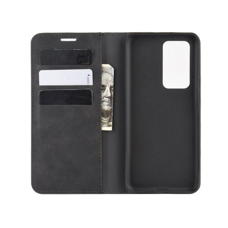 Flip Cover Huawei P40 Pro Effet Cuir Business Style