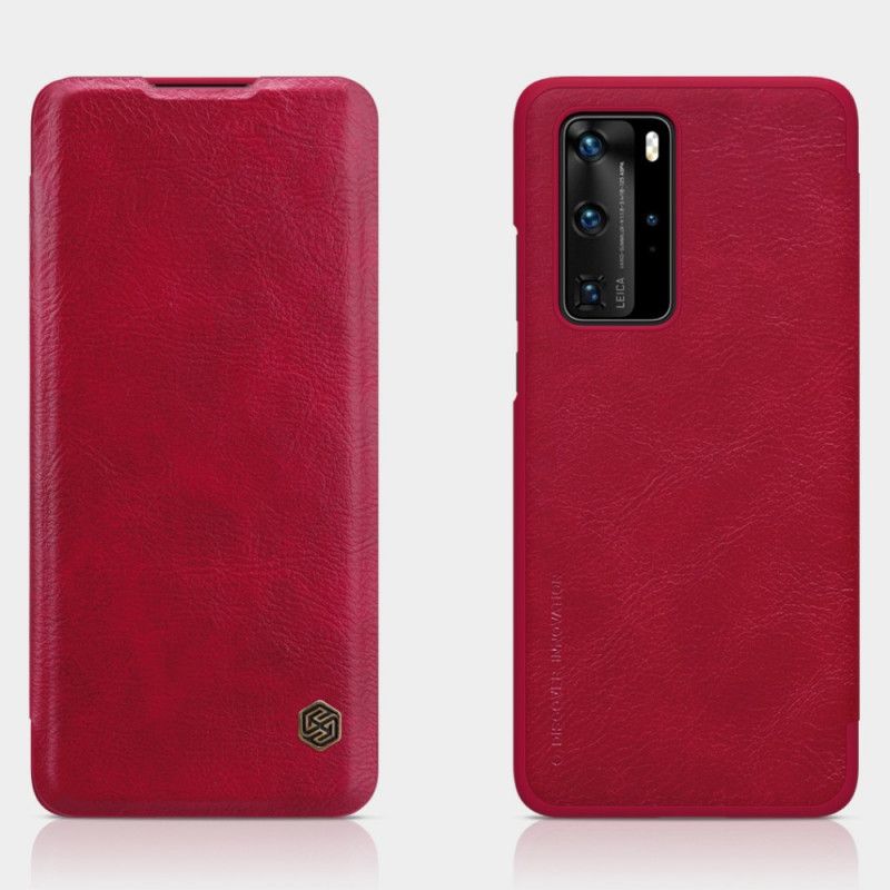 Flip Cover Huawei P40 Pro Qin Series Nillkin