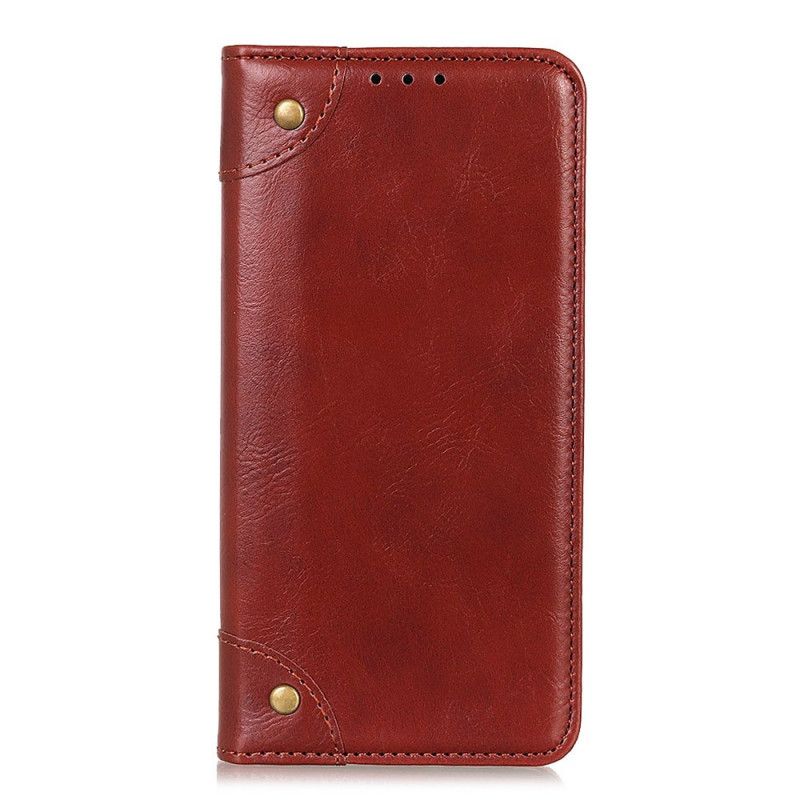 Flip Cover Huawei P40 Pro Vintage Ancien