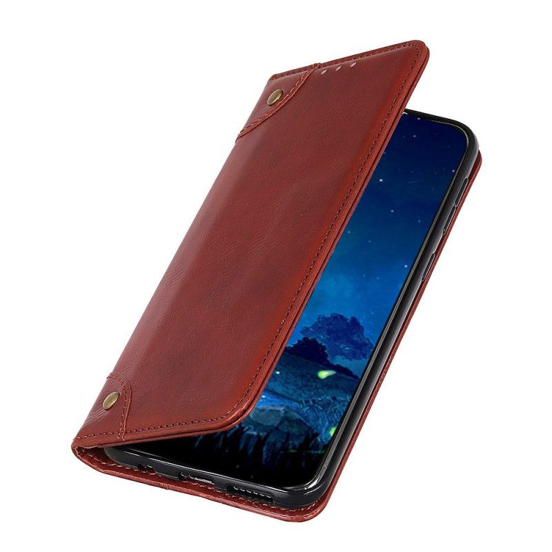 Flip Cover Huawei P40 Pro Vintage Ancien