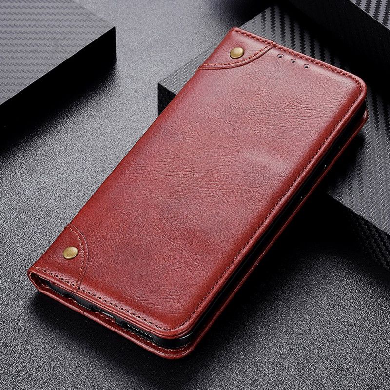 Flip Cover Huawei P40 Pro Vintage Ancien