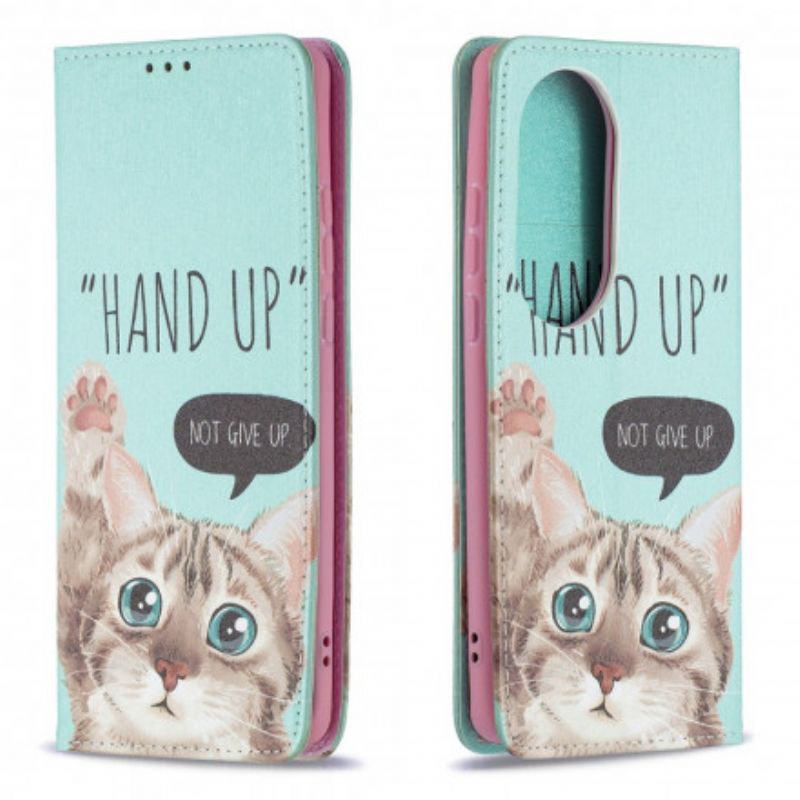 Flip Cover Huawei P50 Pro Hand Up