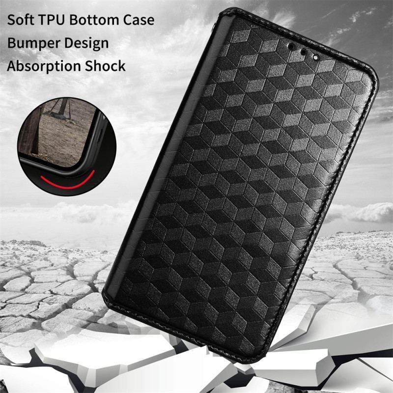 Flip Cover Huawei P60 Pro Motif 3D