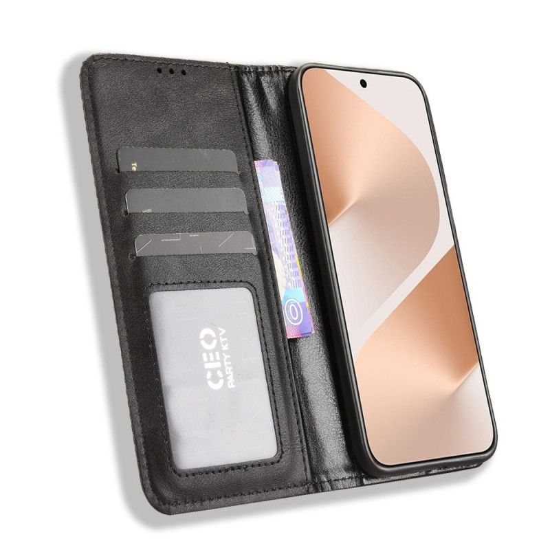 Flip Cover Huawei Pura 80 Frise Vintage