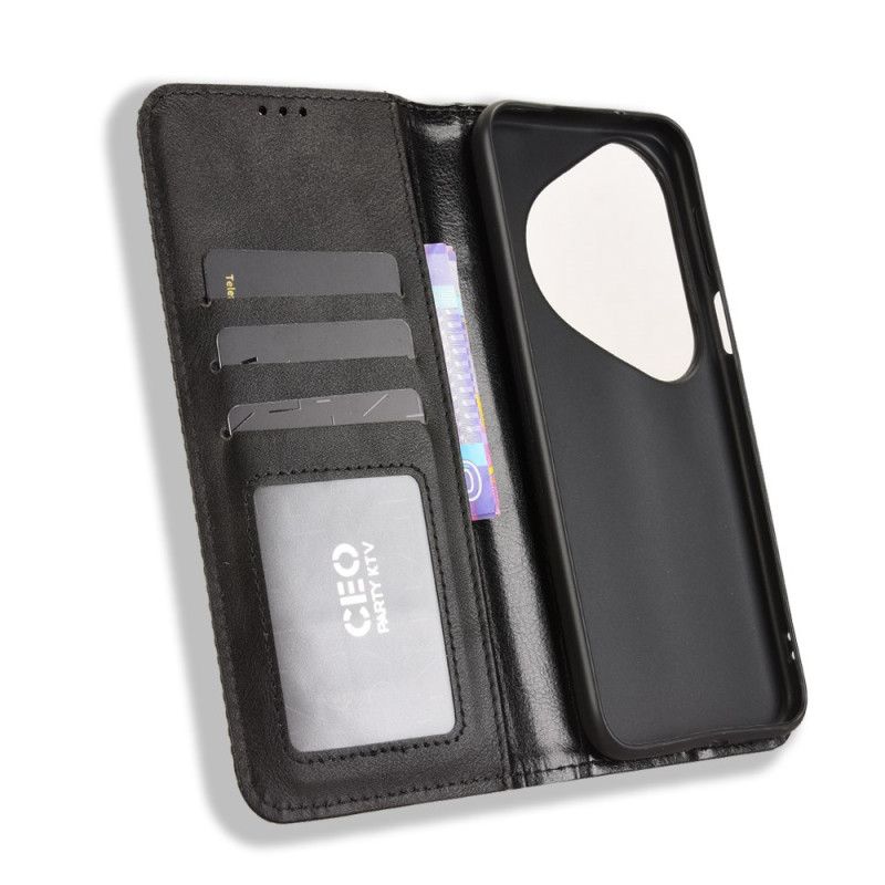 Flip Cover Huawei Pura 80 Pro Frise Vintage