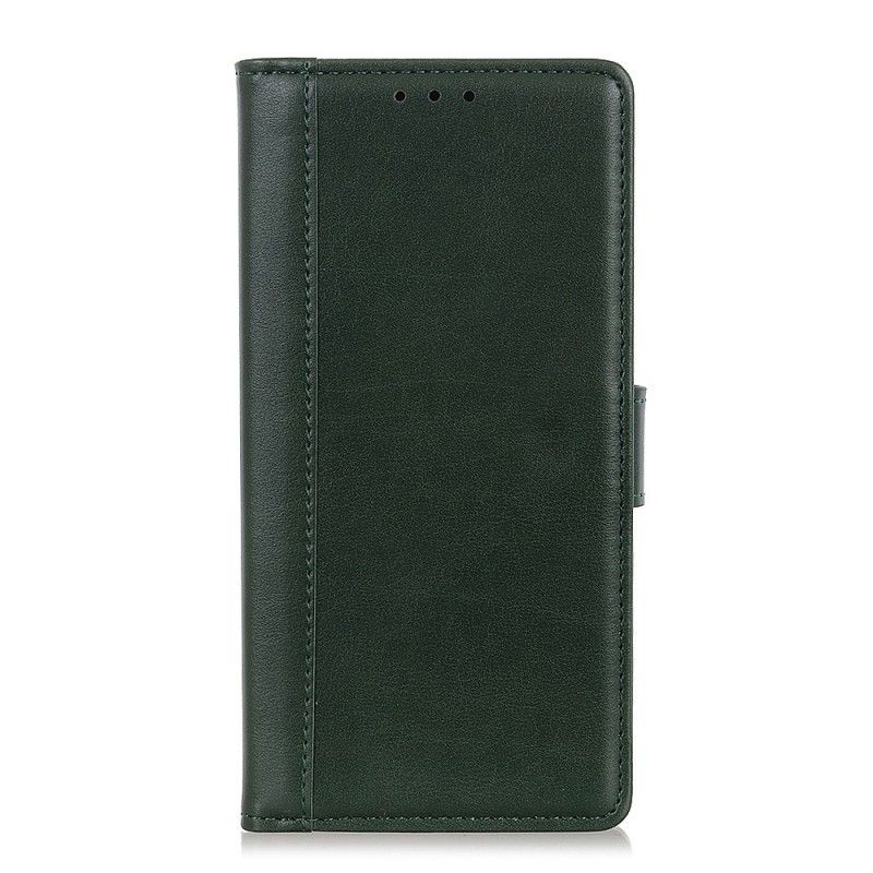 Flip Cover Huawei Y6 2019 Effet Cuir Traditionnel