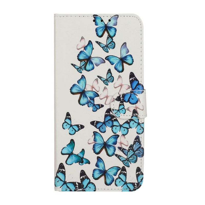 Flip Cover Huawei Y6p Myriade De Papillons