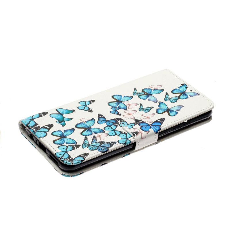 Flip Cover Huawei Y6p Myriade De Papillons