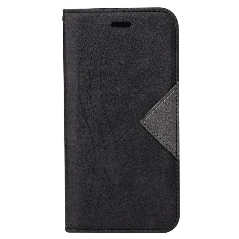 Flip Cover Huawei Y6p Style Cuir Vague